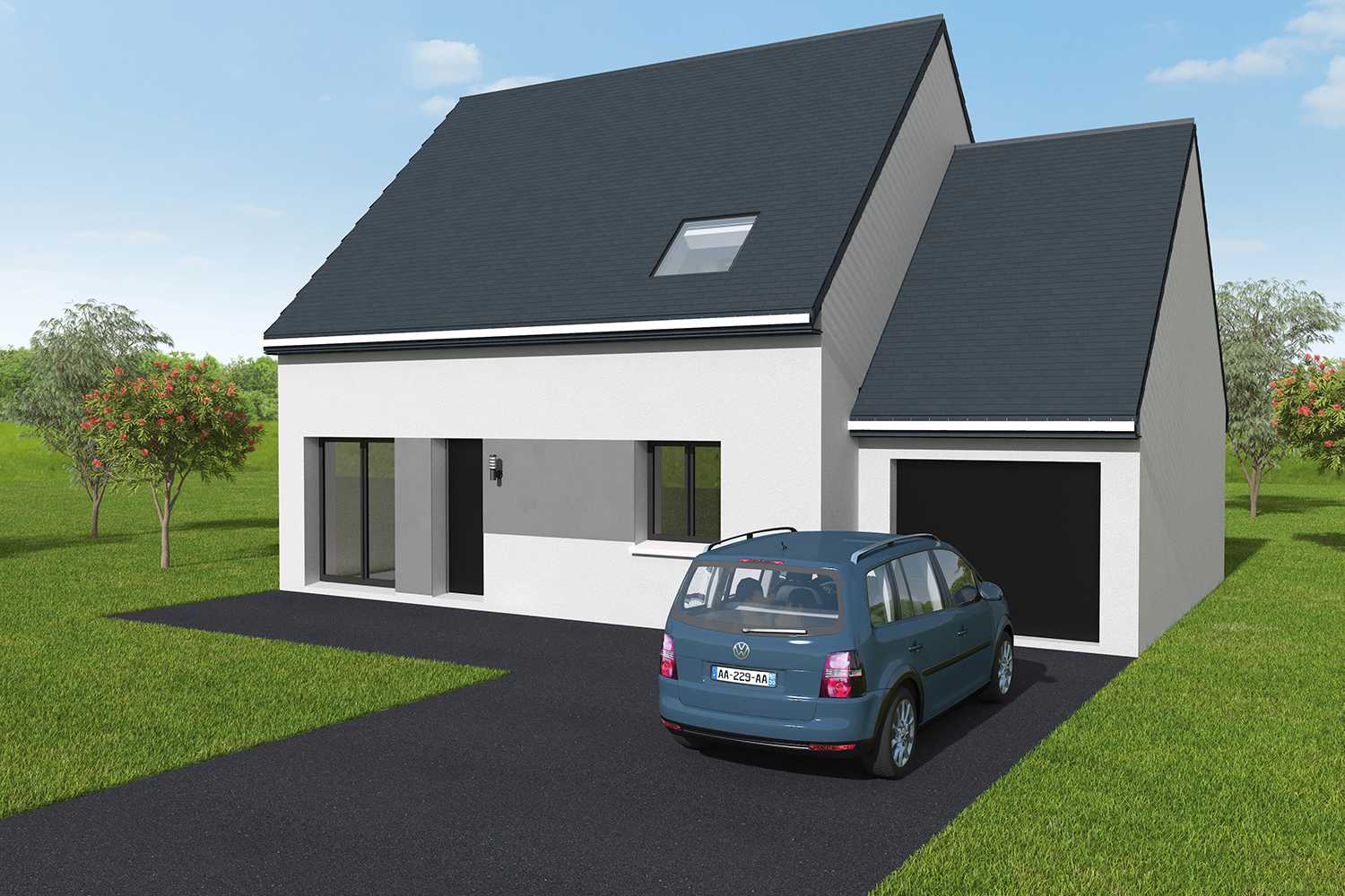 Constructeur maisons individuelles Bayeux-family 4CH+G 101 M² P2475